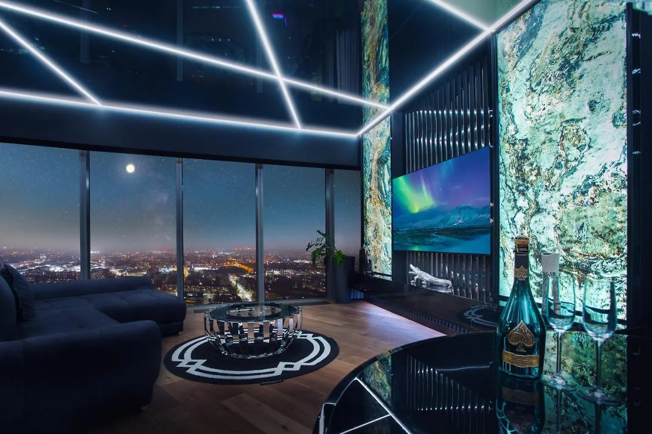 Apartamenty Sky Tower Z Jakuzzi Przy Oknie Wrocław Apartman