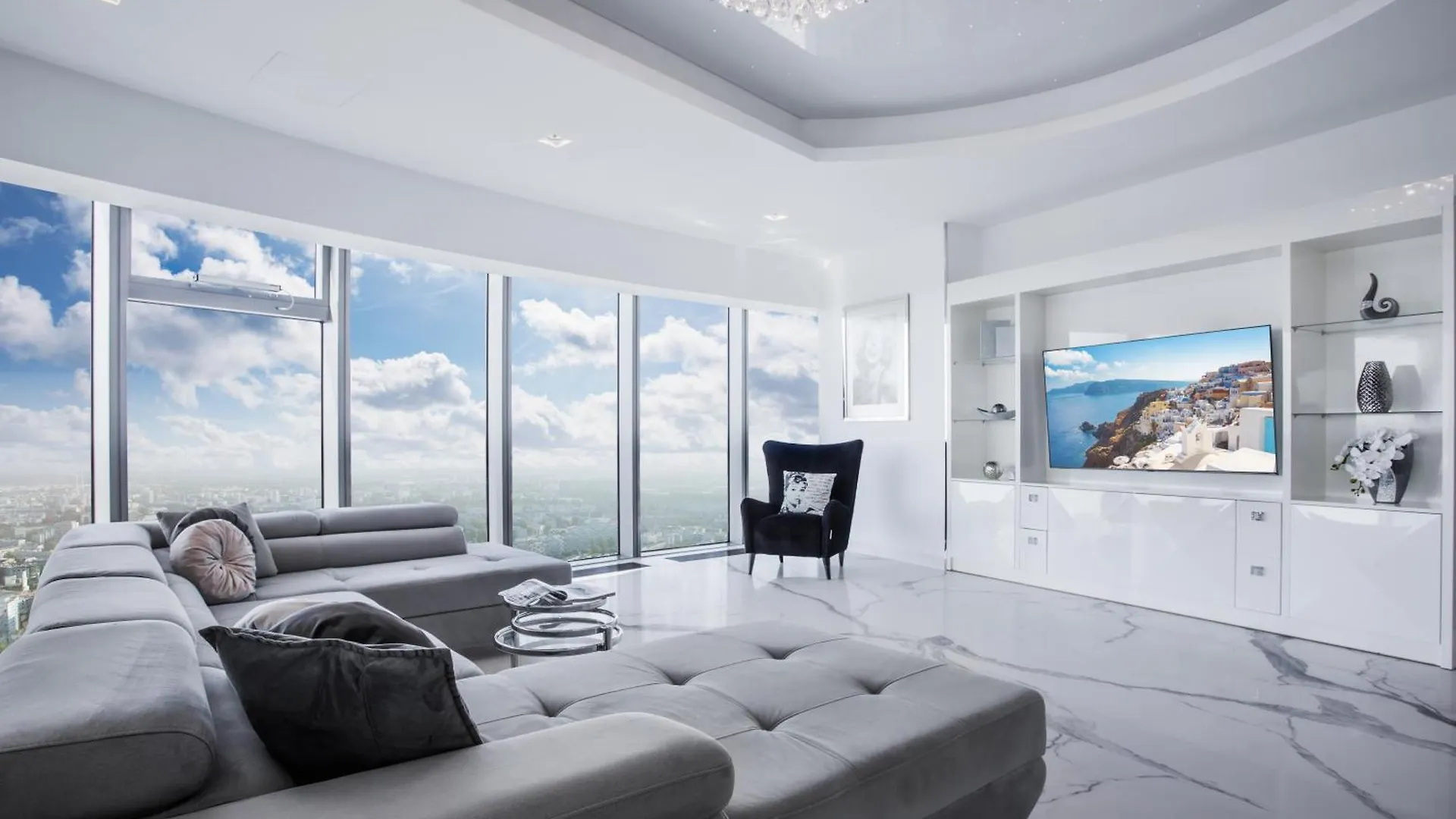 Apartamenty Sky Tower Z Jakuzzi Przy Oknie