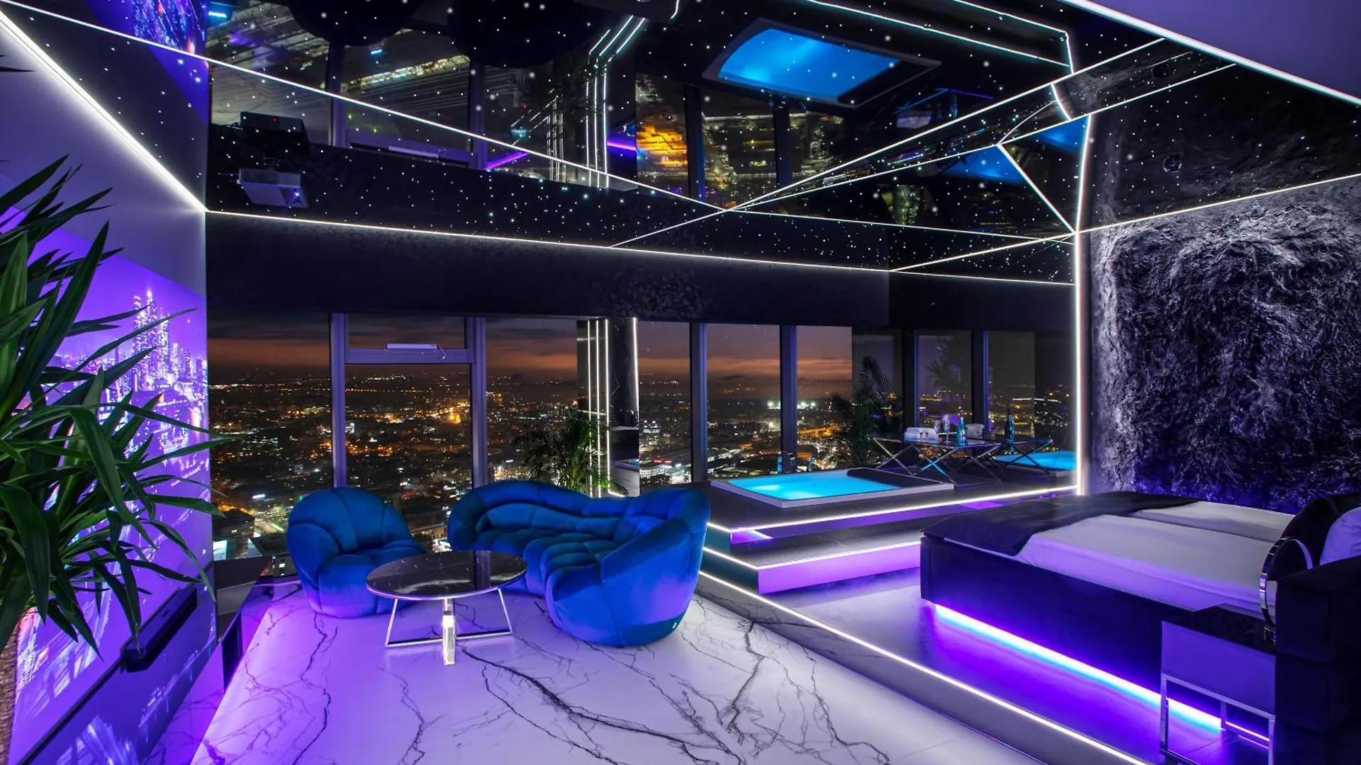Apartamenty Sky Tower Z Jakuzzi Przy Oknie Wroclaw