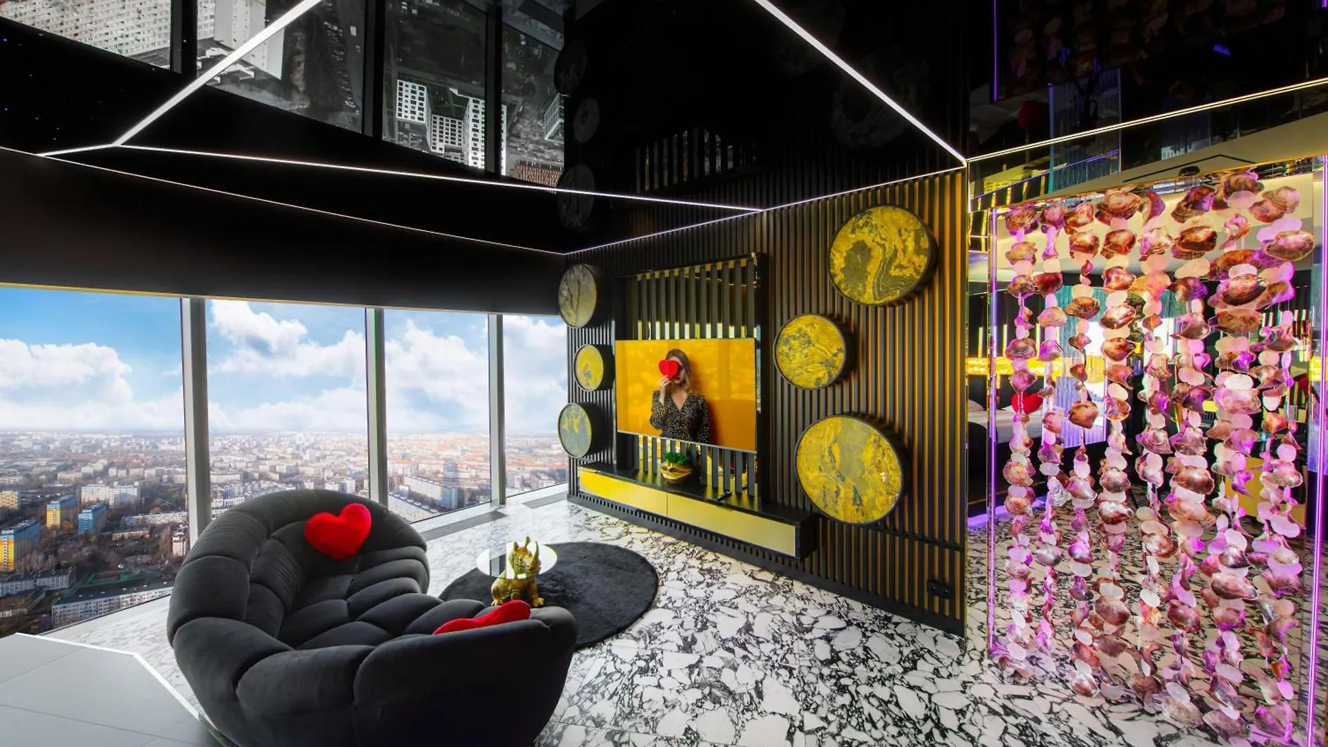 Apartamenty Sky Tower Z Jakuzzi Przy Oknie Wrocław Lengyelország