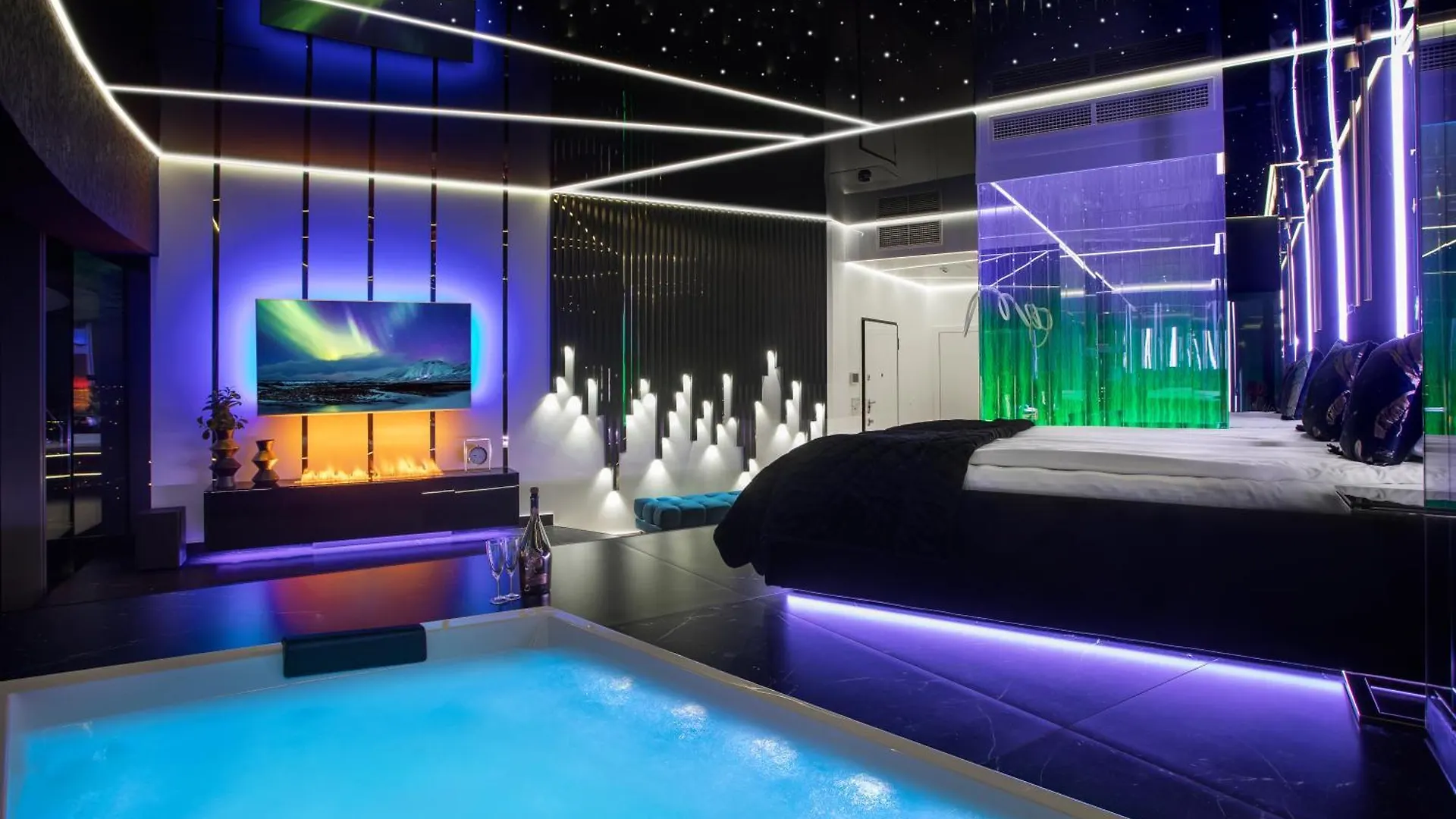 Apartamenty Sky Tower Z Jakuzzi Przy Oknie Wrocław Apartman