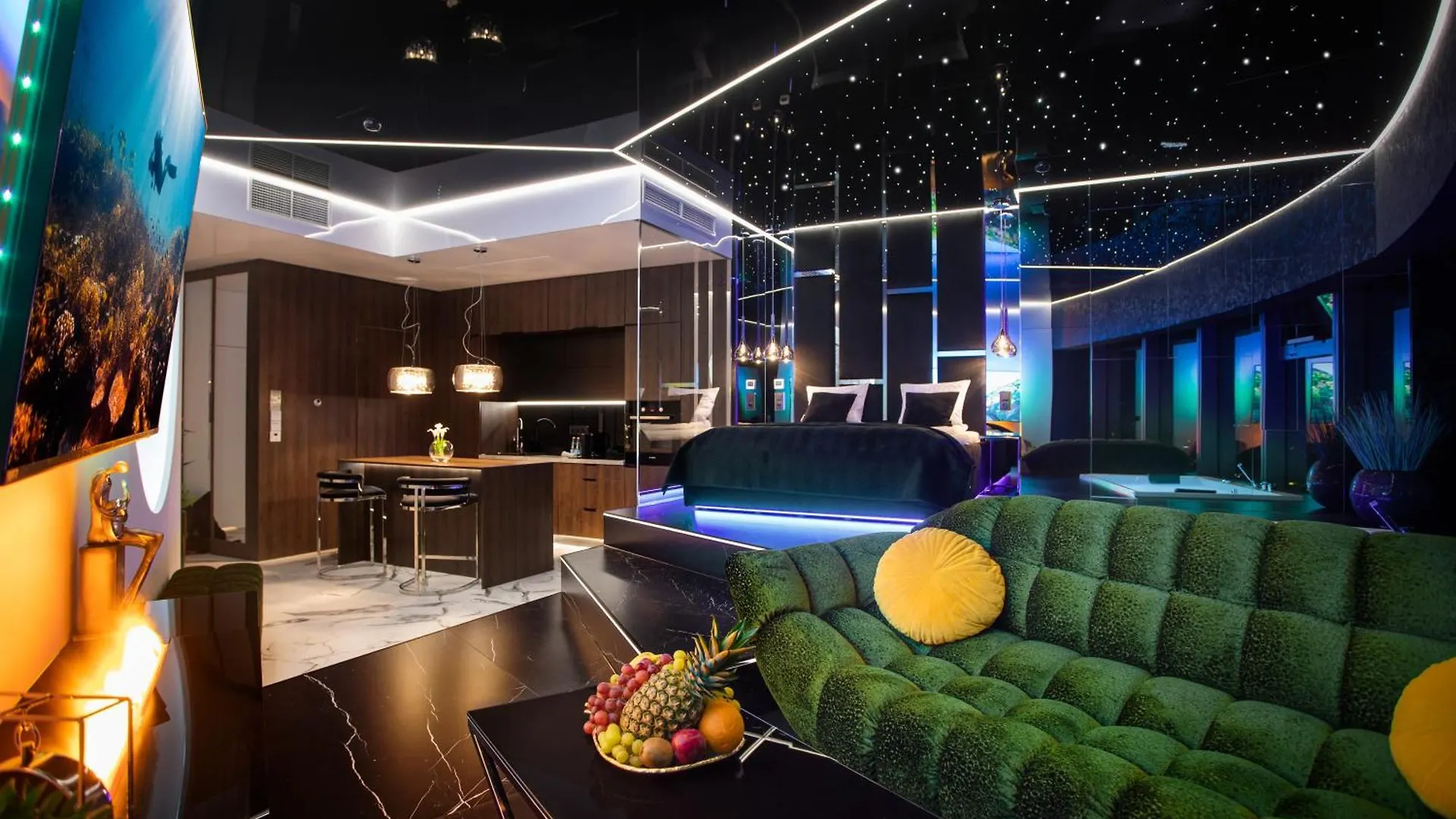 Apartamenty Sky Tower Z Jakuzzi Przy Oknie 0*, Breslau Polen
